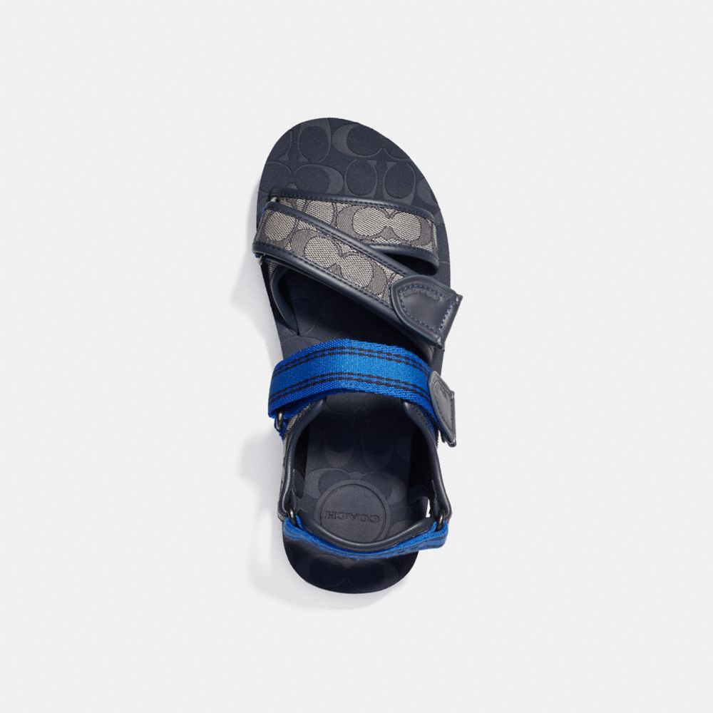 Sport Sandal In Signature Jacquard