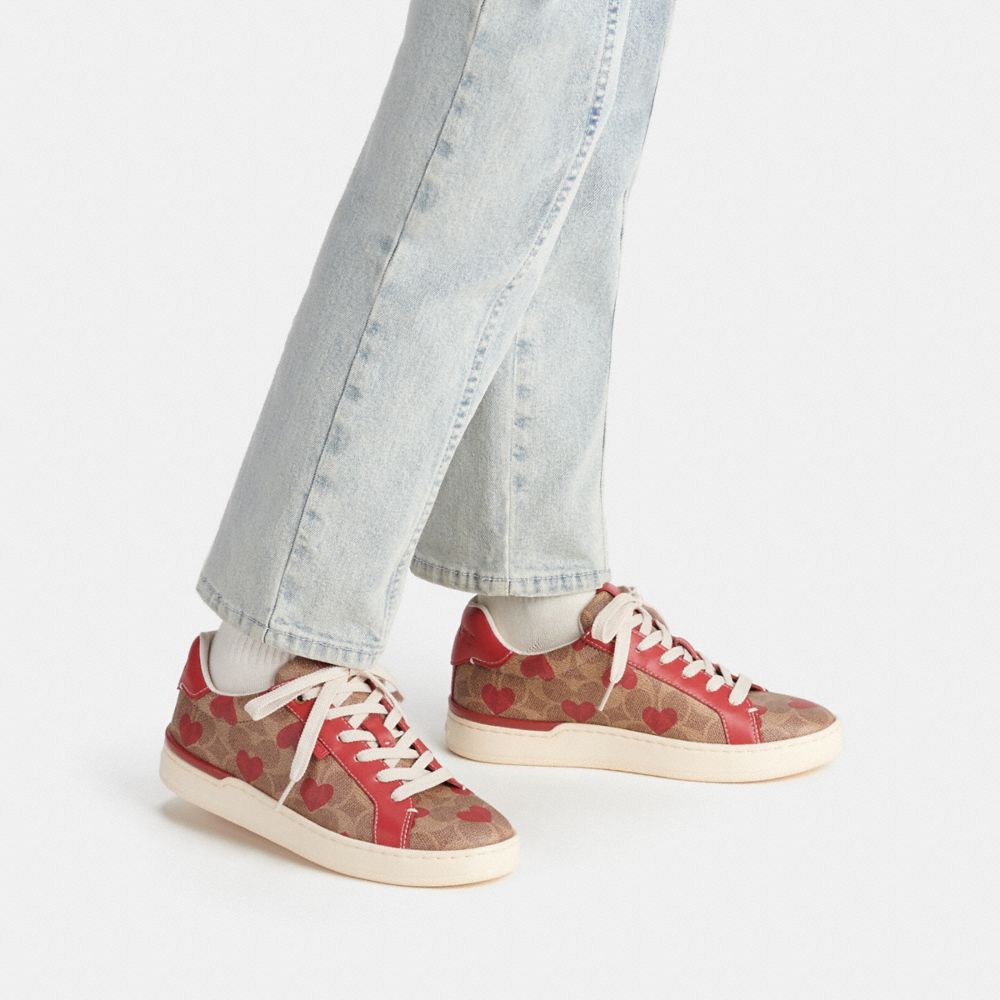 COACH®,Lowline Low Top Sneaker,,Detail View