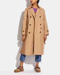 COACH®,LIGHTWEIGHT CLASSIC TRENCH COAT,cotton,Tan,Scale View