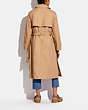 COACH®,LIGHTWEIGHT CLASSIC TRENCH COAT,cotton,Tan,Scale View
