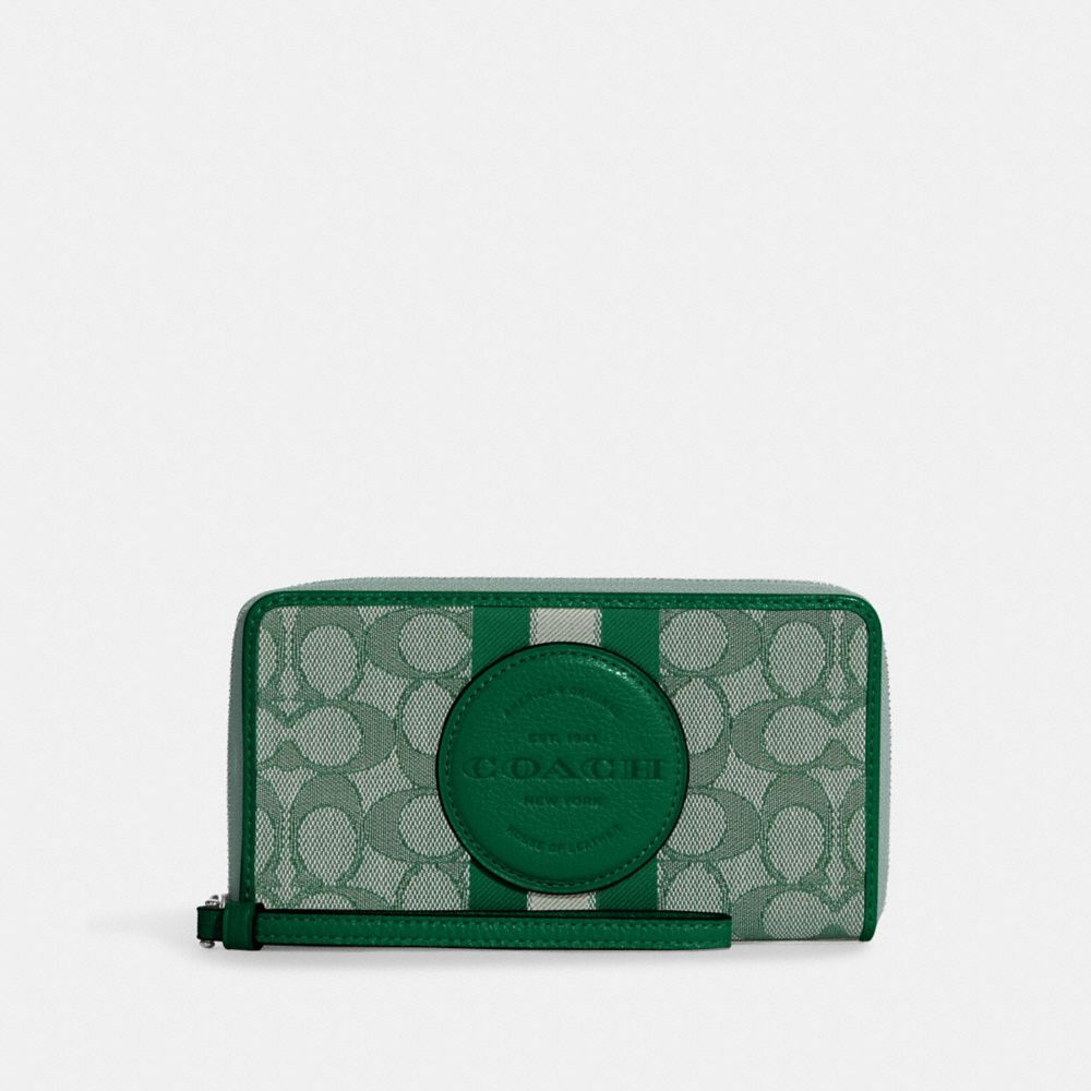 COACH OUTLET® | Dempsey Large Phone Wallet In Signature Jacquard
