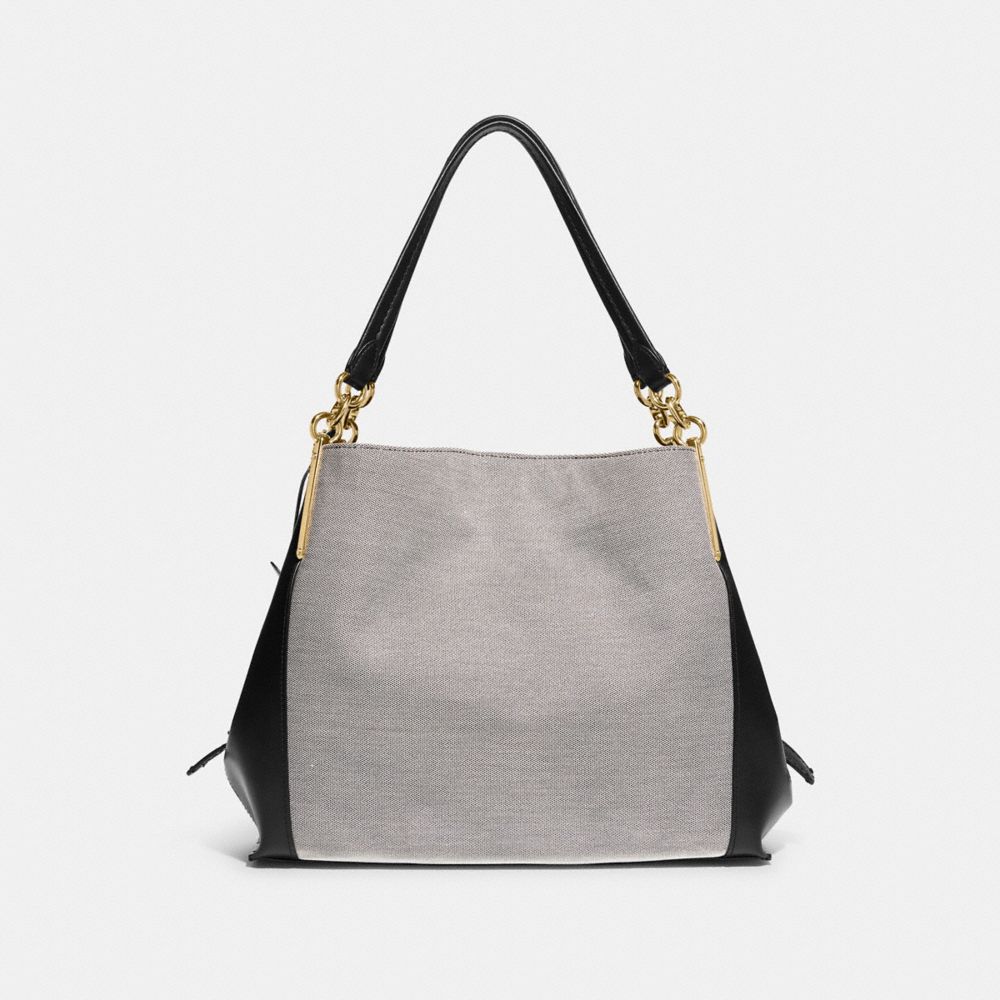 COACH®,Dalton Bag 31 With Coach Badge,,Back View