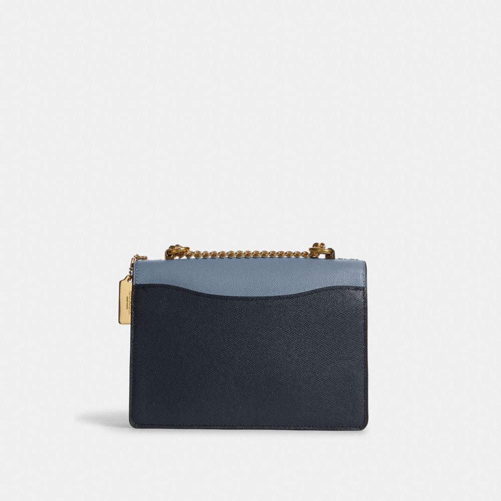 COACH®,Klare Crossbody Bag In Colorblock Signature Canvas,,Back View