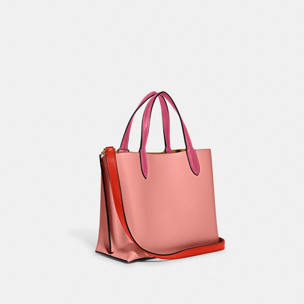 Willow Tote Bag 24 In Colorblock With Signature Canvas Interior