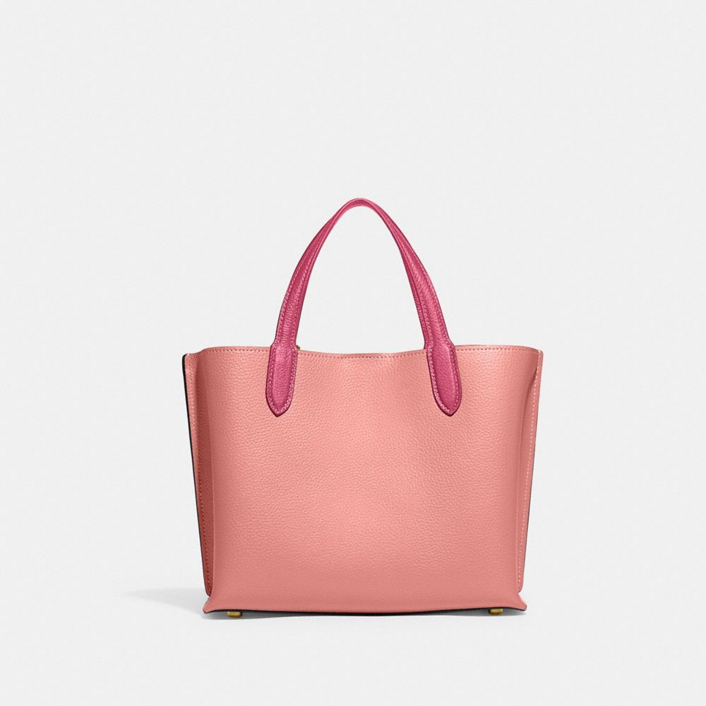 Willow Tote Bag 24 In Colorblock With Signature Canvas Interior