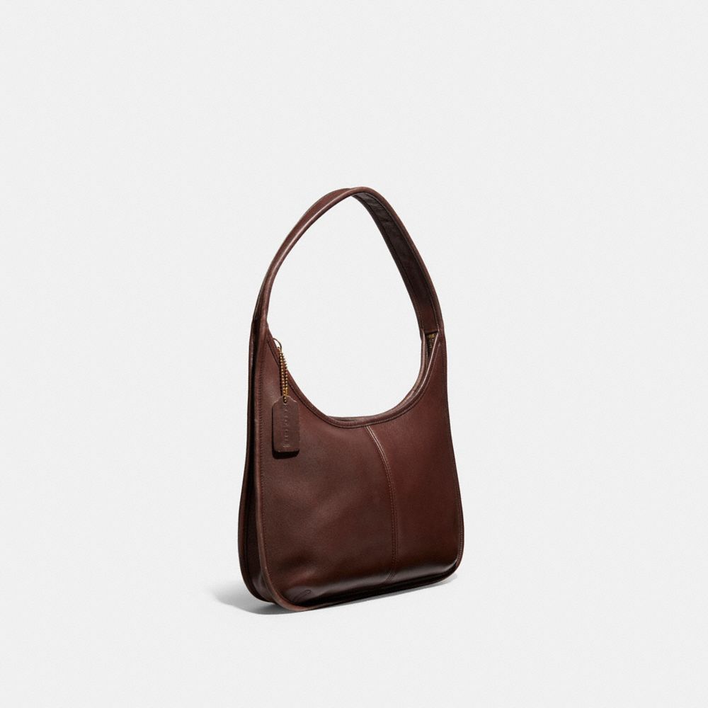 【U LAN】vintage zipper pocket shoulder bag c9100_b4br_a3