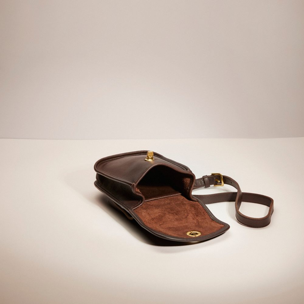 COACH®,Vintage Small Sidepack,,Inside View,Top View