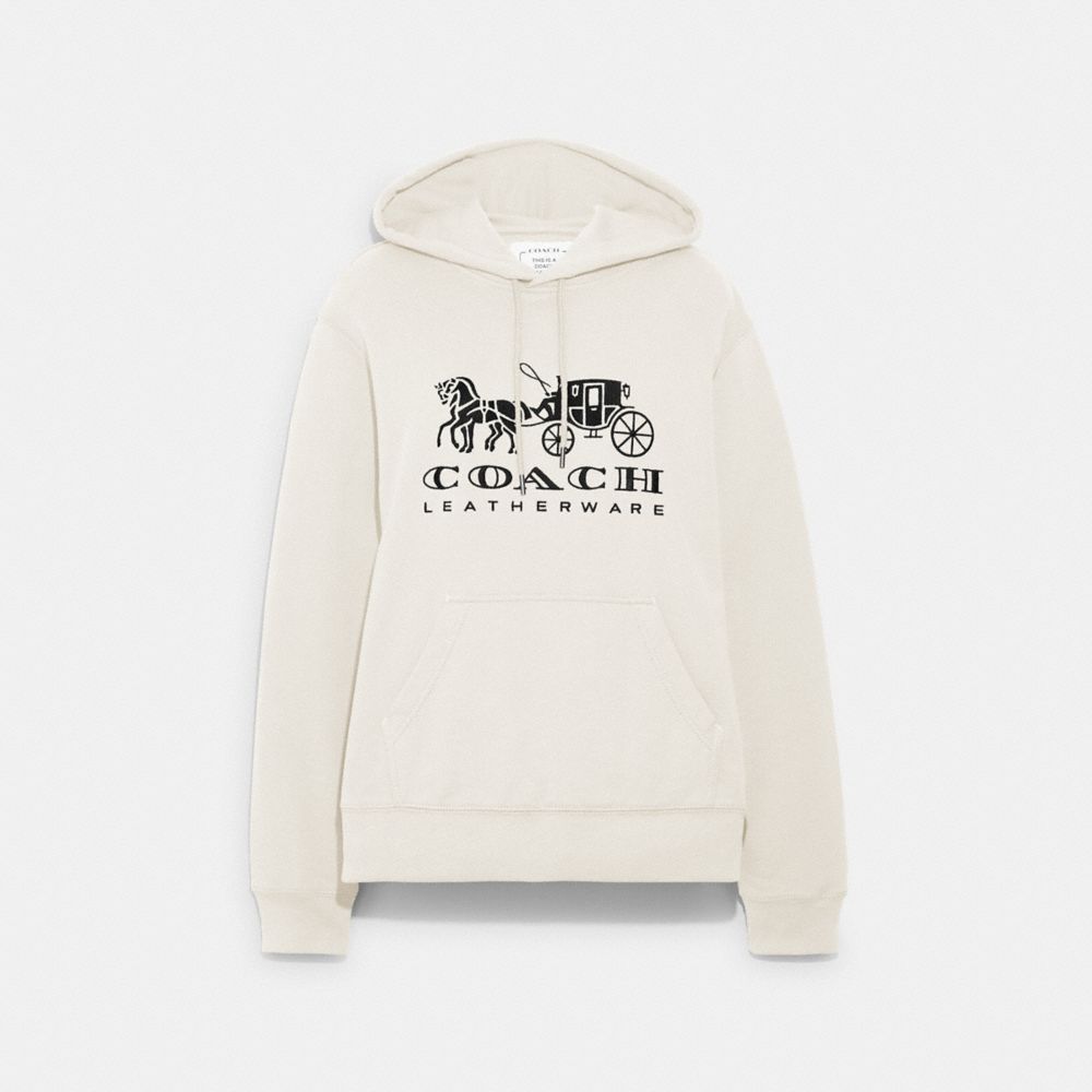 COACH® Outlet | Horse And Carriage Hoodie In Organic Cotton