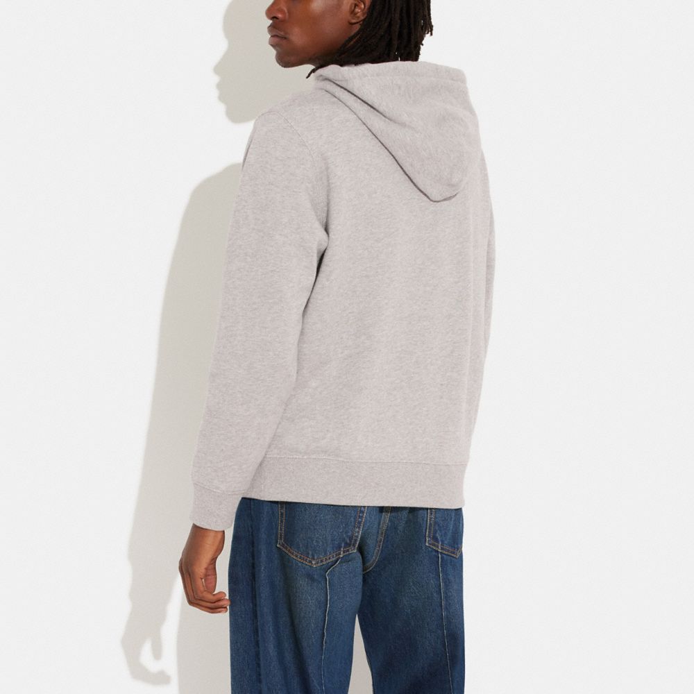 COACH®  Horse And Carriage Crewneck Sweatshirt In Organic Cotton