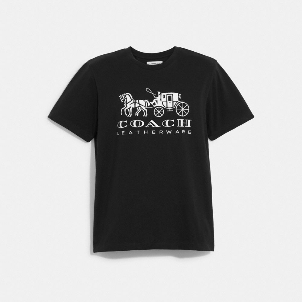 COACH® | Horse And Carriage T Shirt In Organic Cotton