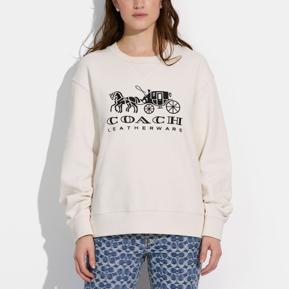 Women's discount coach sweatshirt