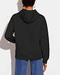 COACH®,HORSE AND CARRIAGE HOODIE IN ORGANIC COTTON,Organic Cotton,Black,Scale View
