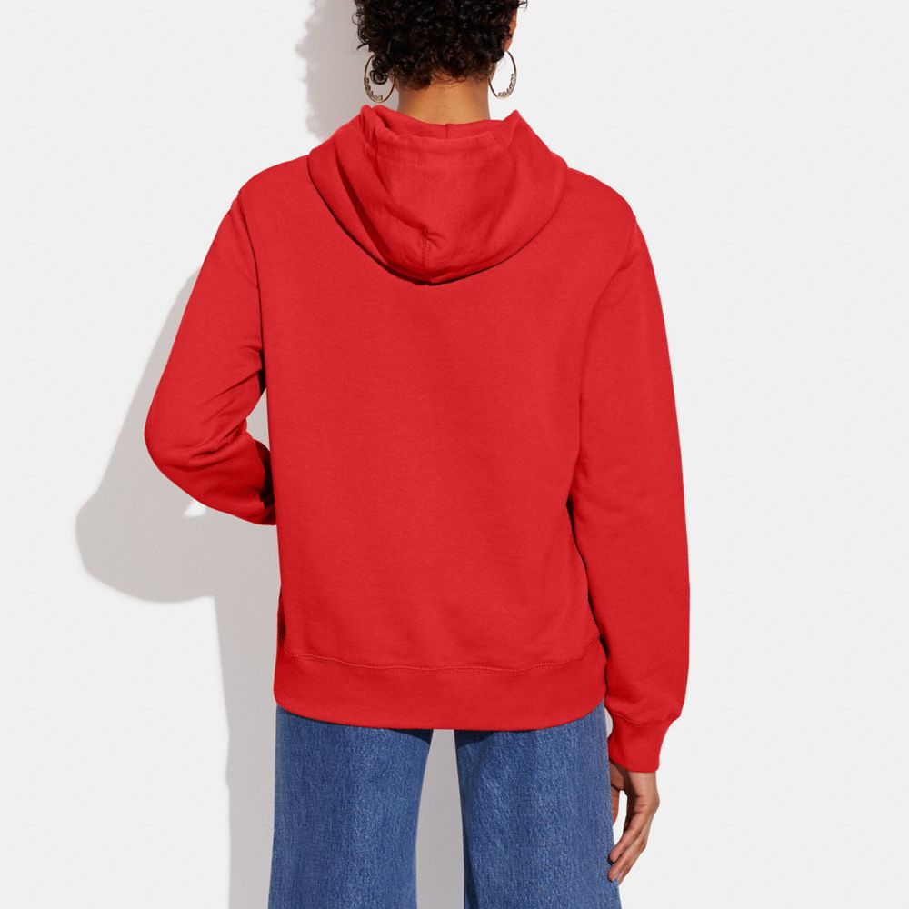 COACH®  Horse And Carriage Crewneck Sweatshirt In Organic Cotton