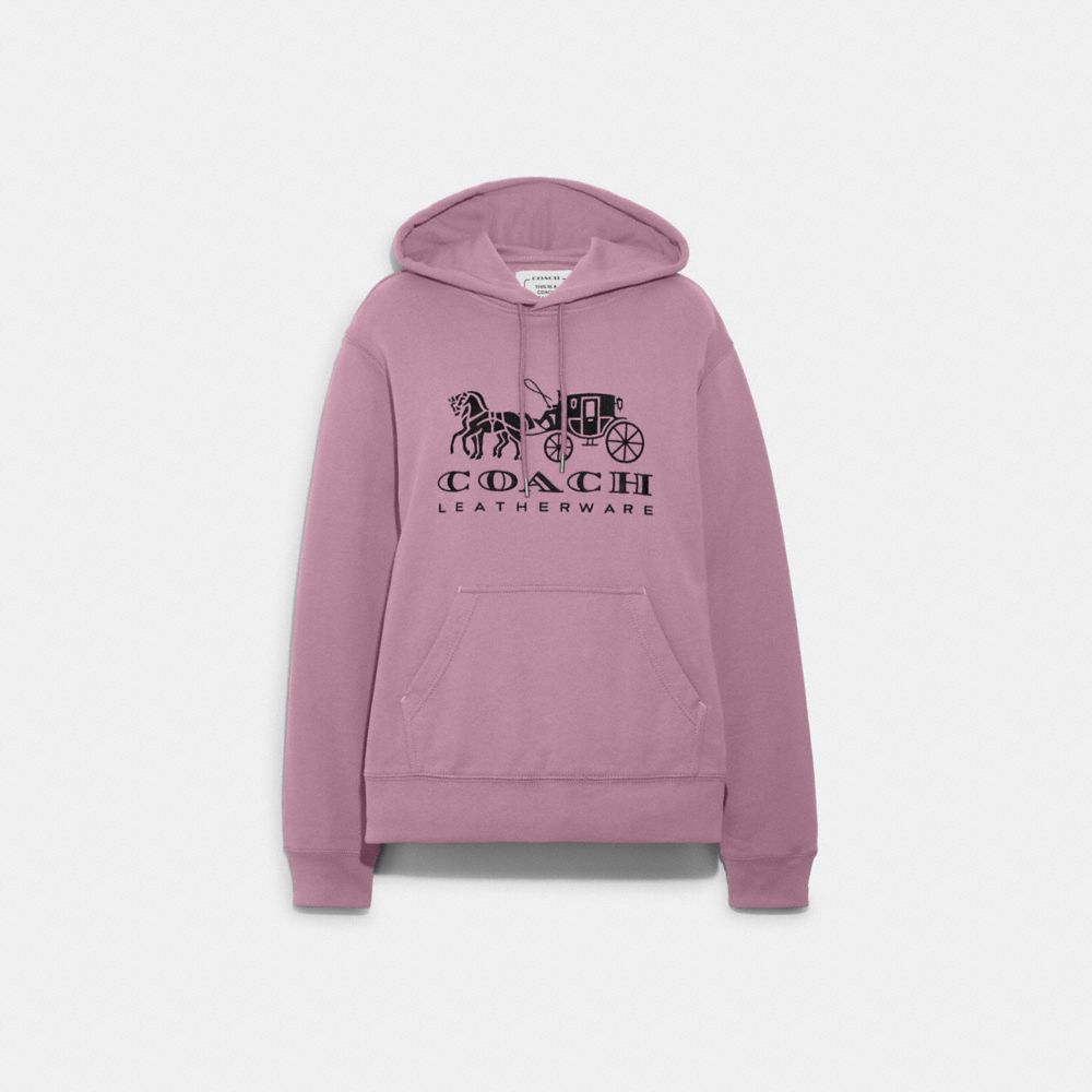 COACH®  Horse And Carriage Hoodie In Organic Cotton