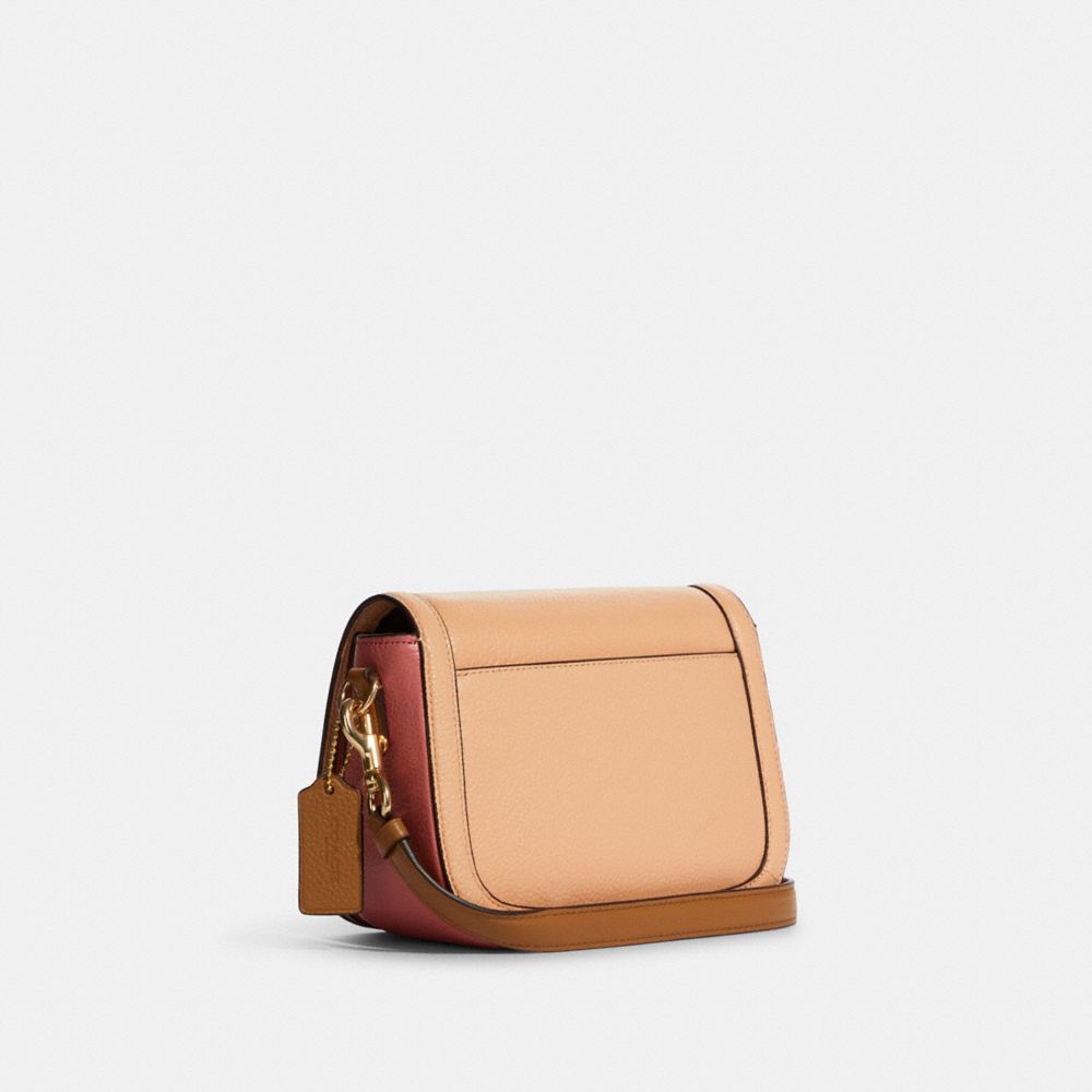 COACH® | Saddle Bag In Colorblock With Horse And Carriage