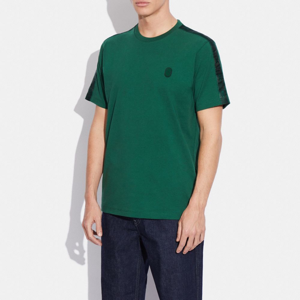 COACH®,Signature Tape T Shirt,,Scale View