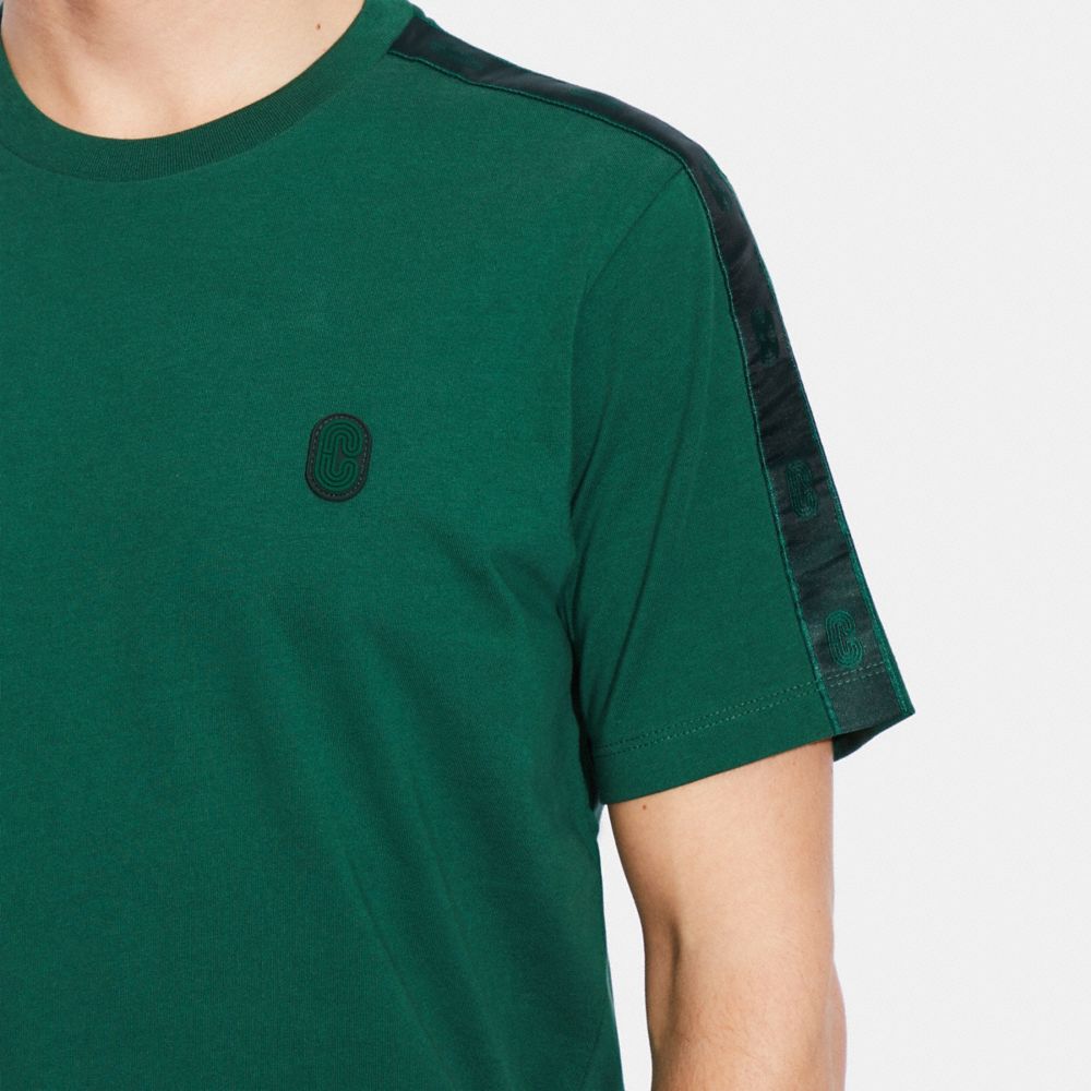 COACH®,Signature Tape T Shirt,,Detail View