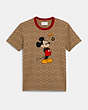 T-shirt signature Mickey Mouse et ses amis Disney X Coach en coton biologique