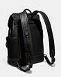 COACH®,CARRIAGE BACKPACK,Leather,X-Large,Black,Angle View
