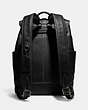 COACH®,CARRIAGE BACKPACK,Leather,X-Large,Black,Back View