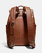 COACH®,CARRIAGE BACKPACK,Leather,X-Large,Saddle,Back View