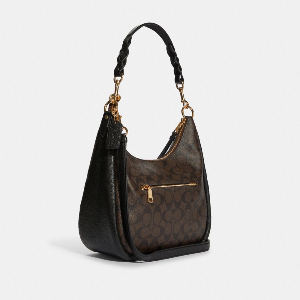 COACH OUTLET®  Jules Hobo In Signature Canvas