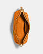 COACH®,JULES HOBO,Pebbled Leather,Large,Im/Light Orange,Inside View,Top View