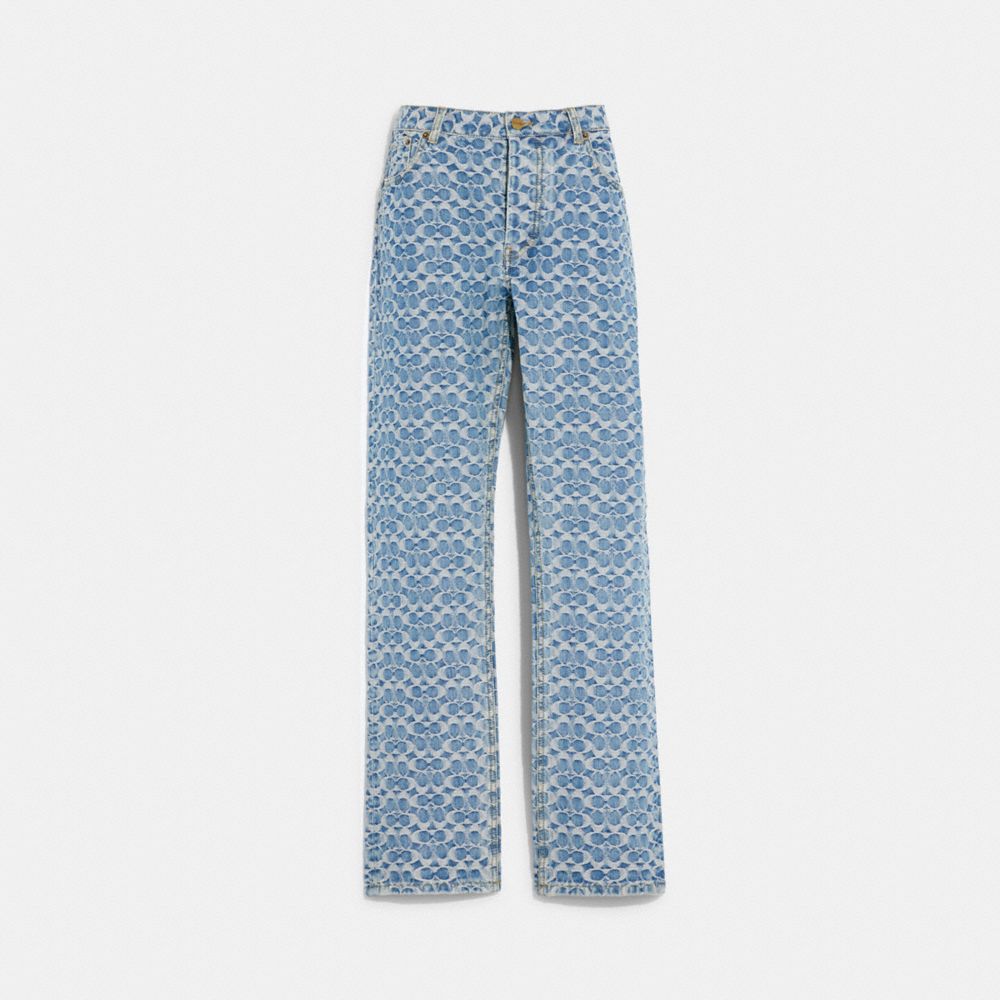 Monogram Denim Pants - Men - Ready-to-Wear