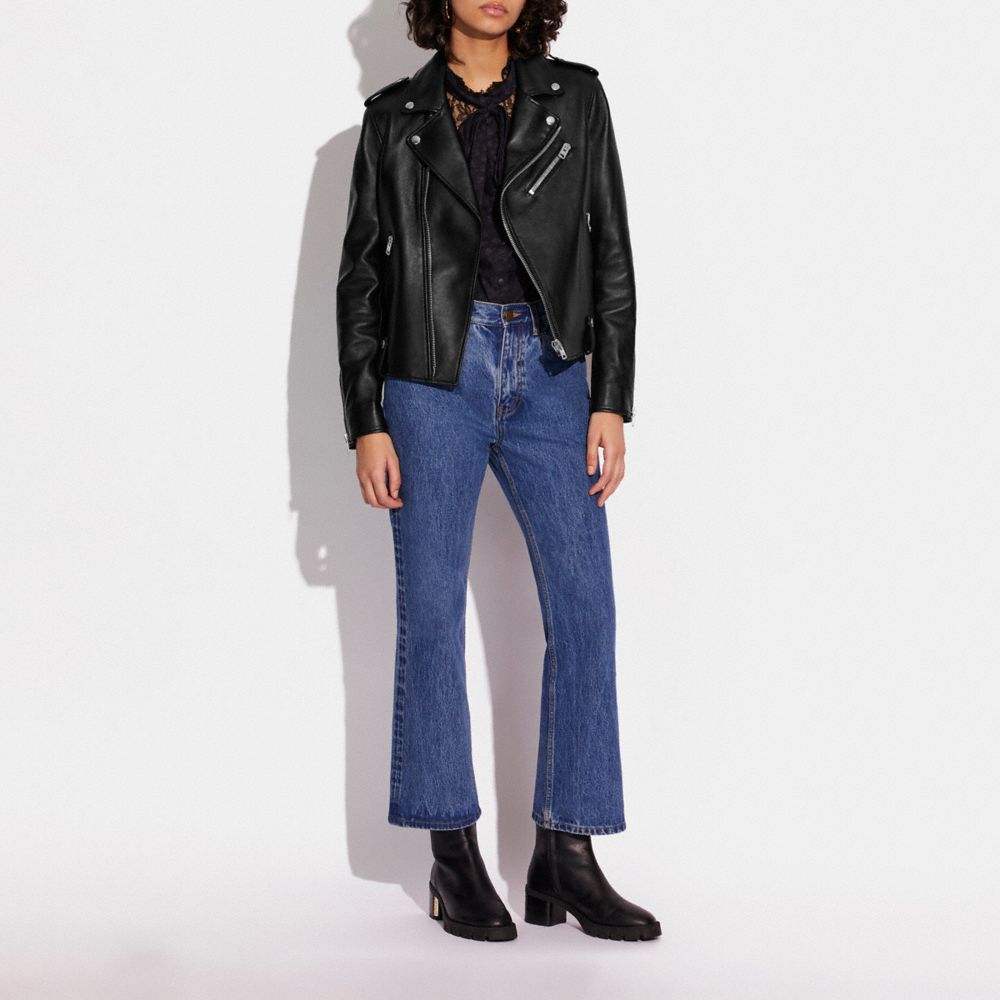 COACH レザーモトジャケット COACH OUTLET｜【公式】レザー モト ジャケット | Rakuten