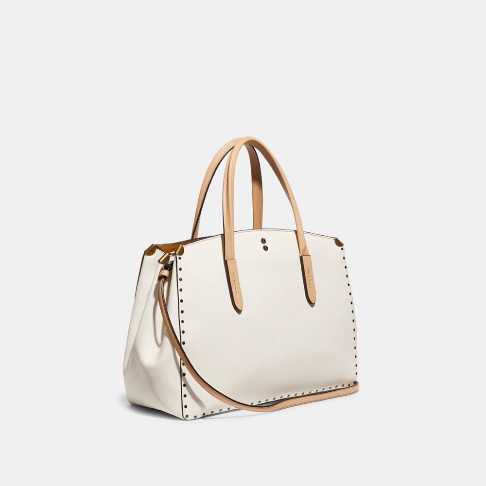 Coach cooper carryall with on sale rivets