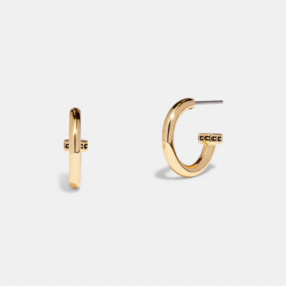 Gold Hoop Earrings