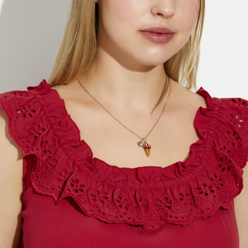 Ice Cream Cone Charm