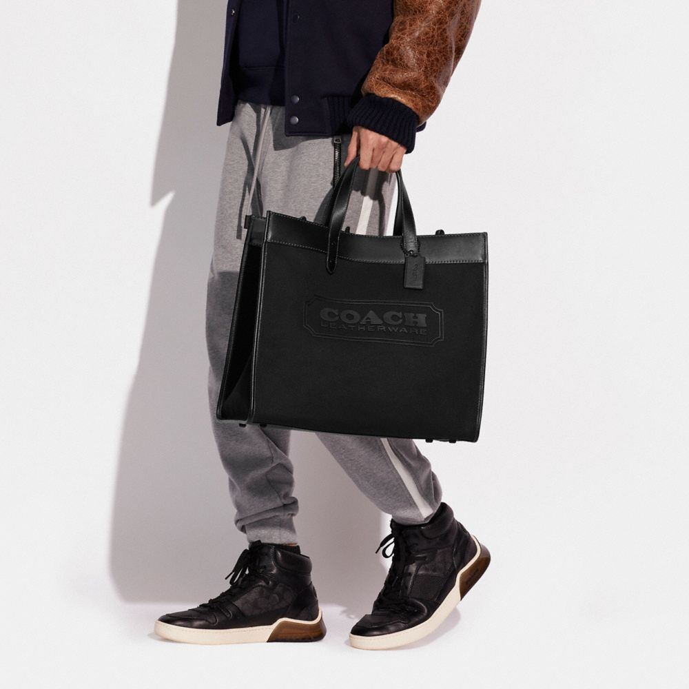 公式】COACH – コーチ | フィールド トート 40 オーガニック コットン