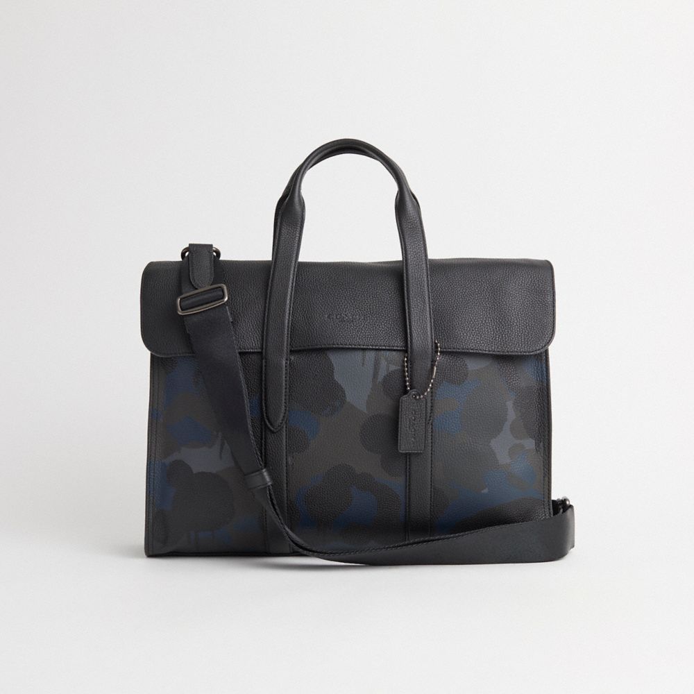 COACH Restored Metropolitan Portfolio With Camo Print