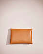 COACH®,REMADE MEDIUM POUCH,Pebble Leather,Butternut,Back View