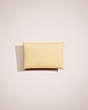 COACH®,REMADE MEDIUM POUCH,Pebble Leather,Vanilla,Back View