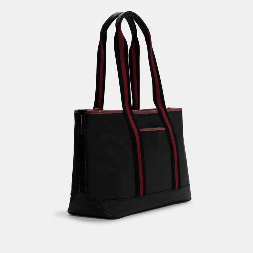 バッグ COACH 2way Quilted Nylon Tote Bag Black COACH® | Tote In Nylon