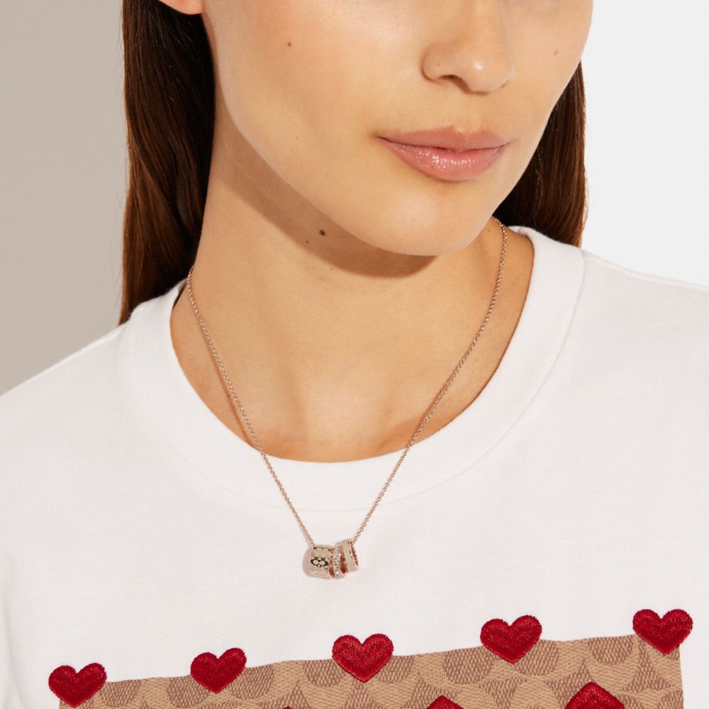 COACH OUTLET® | Signature Enamel Necklace