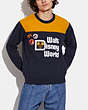 Sweatshirt Disney X Coach Walt Disney World en coton biologique