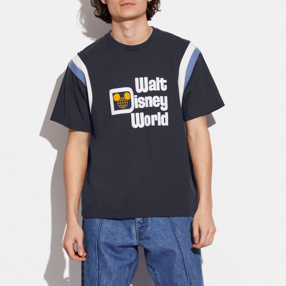 T-shirt Disney X Coach Walt Disney World en coton biologique