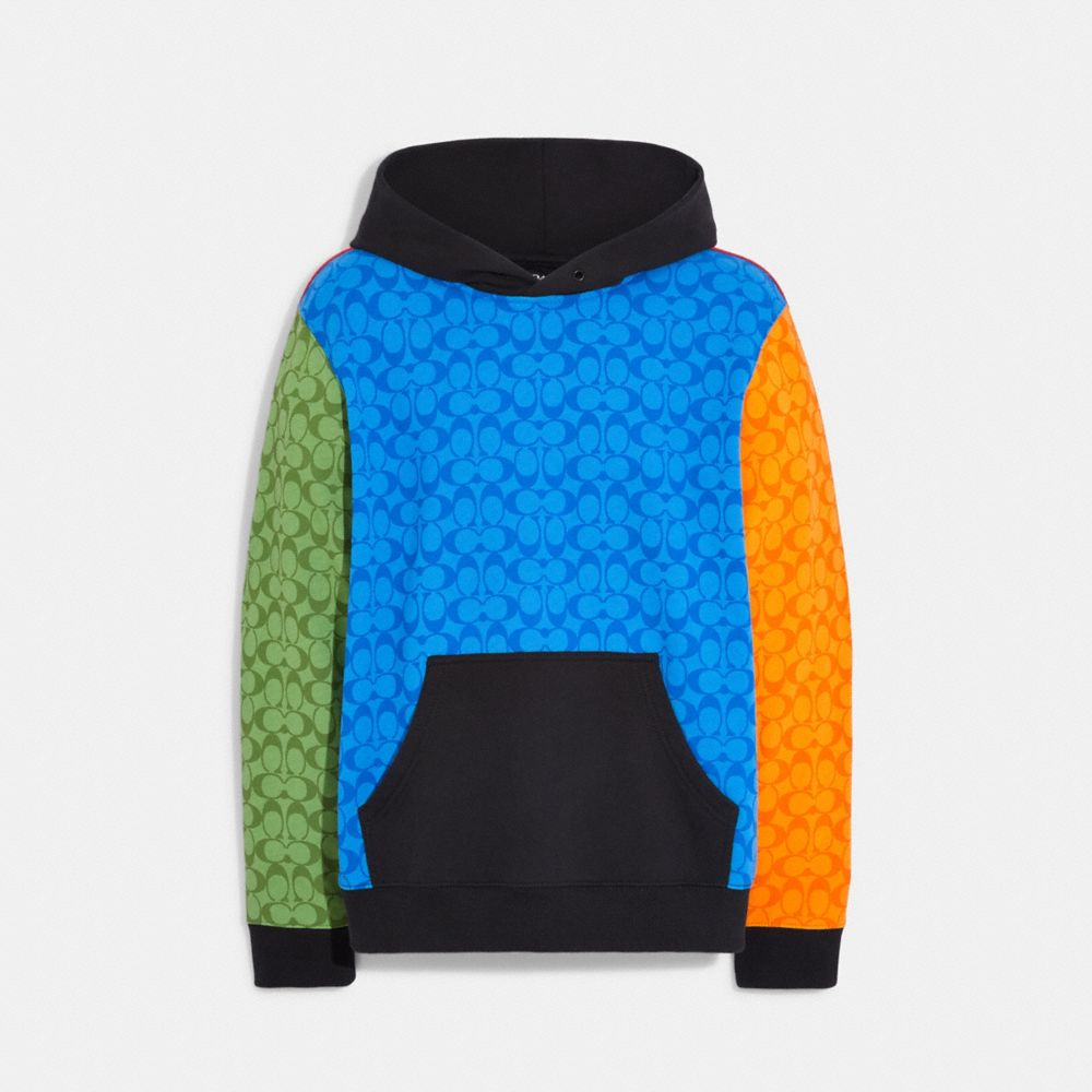 COACH OUTLET®  Colorblock Signature Hoodie