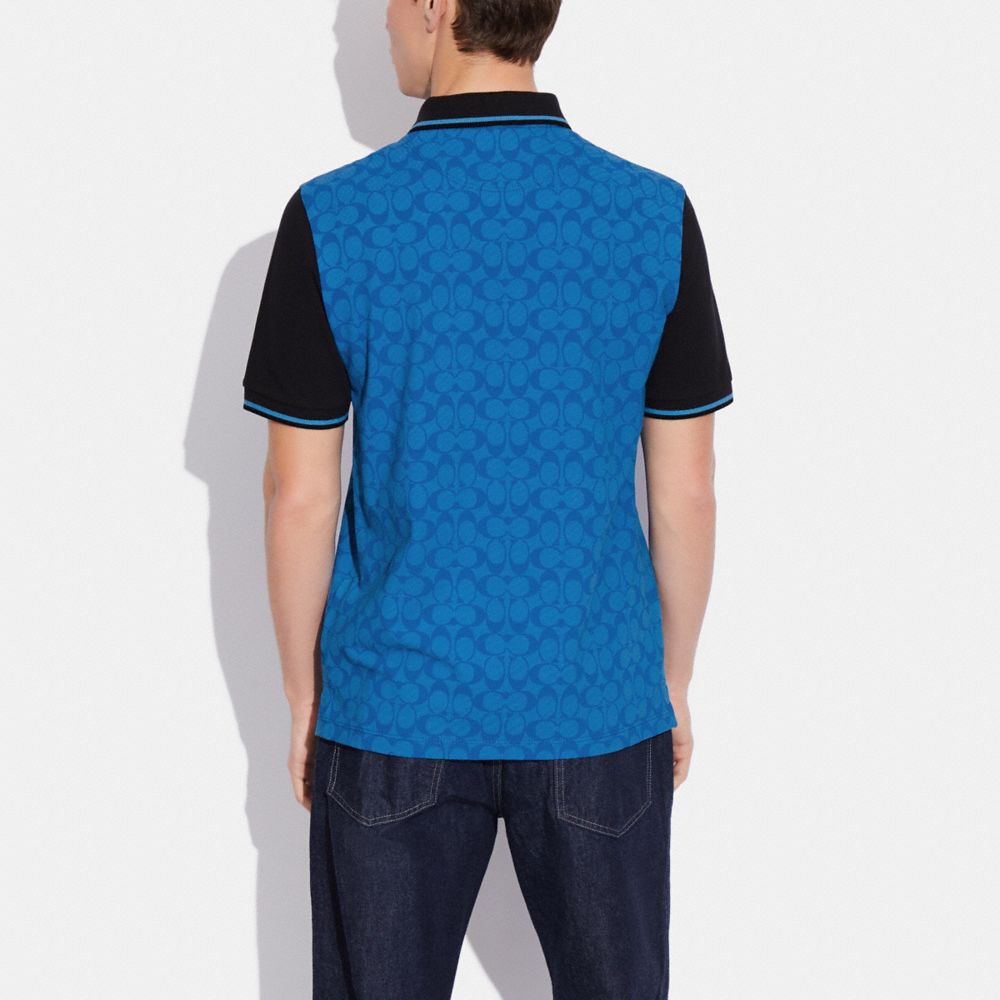 Colorblock Signature Polo