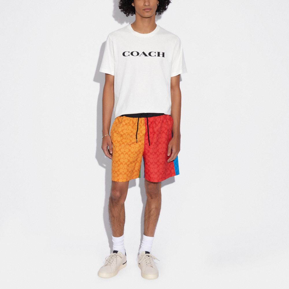 Colorblock Signature Swim Trunks