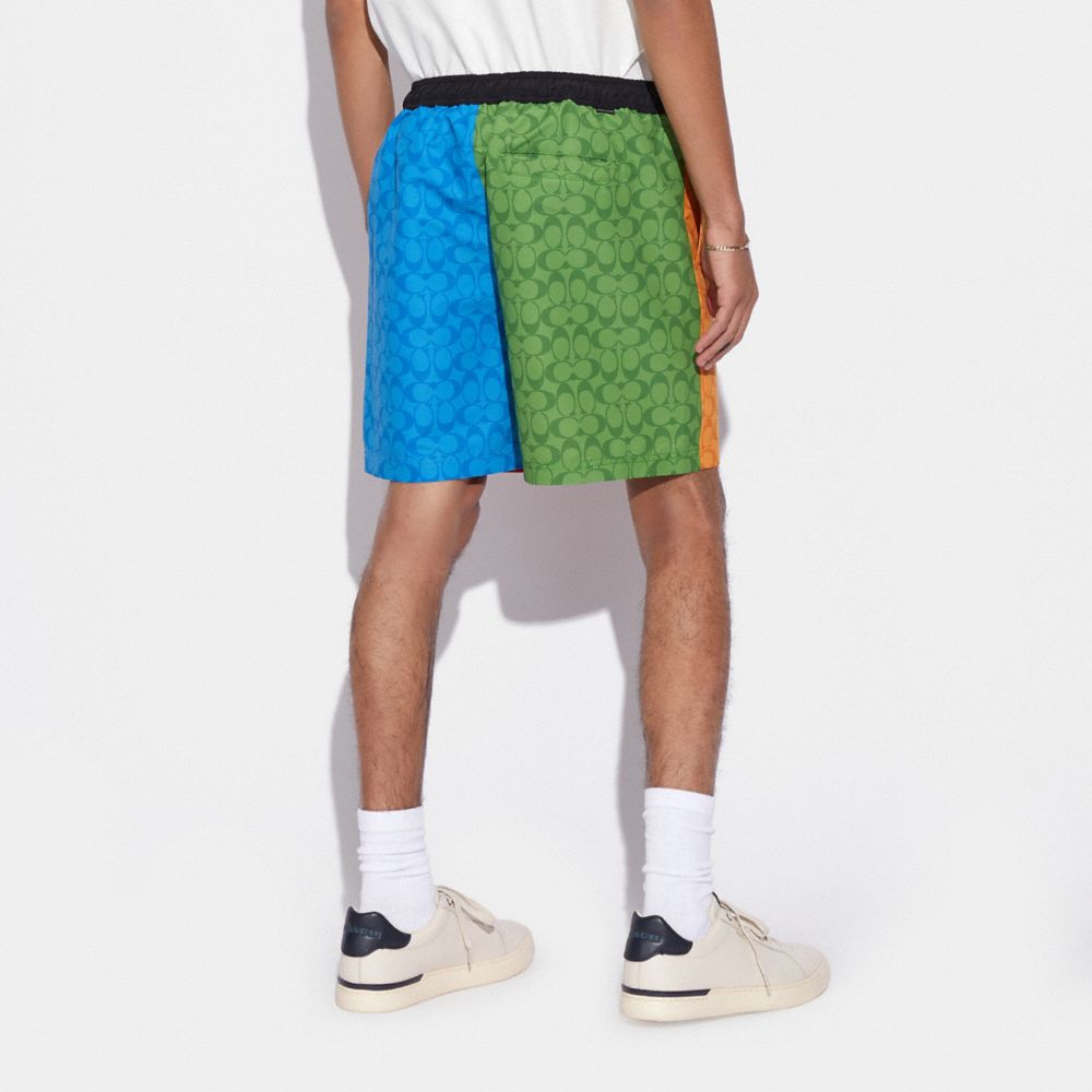 Colorblock Signature Swim Trunks