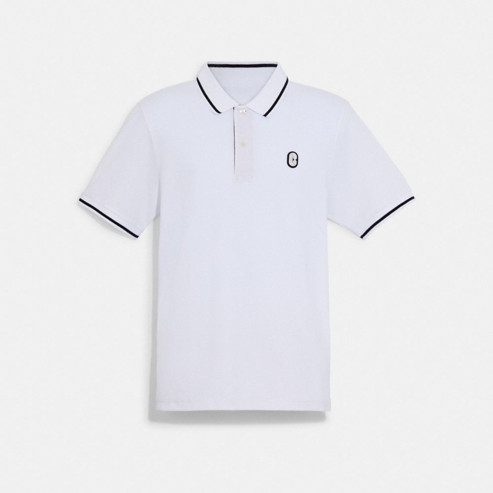 White collar hotsell polo shirt