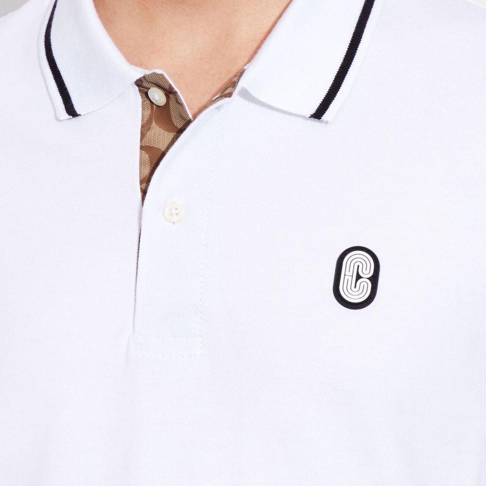 Coach polo cheap shirt price