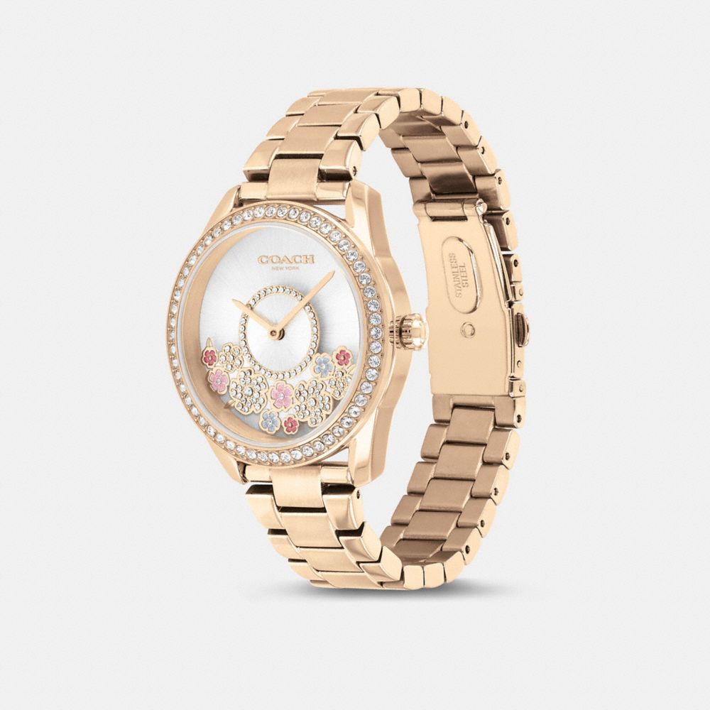 Coach tea rose discount watch