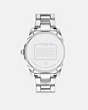 COACH®,PRESTON WATCH, 36MM,Stainless Steel,Back View
