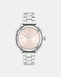 COACH®,SUZIE WATCH, 36MM,Stainless Steel,Stainless Steel,Front View