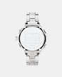 COACH®,SUZIE WATCH, 36MM,Stainless Steel,Stainless Steel,Back View